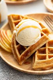 Waffles & Vanilla Ice Cream